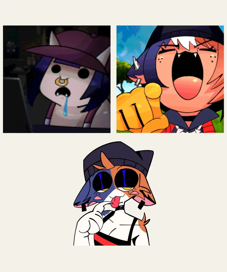 Emote pack commission example